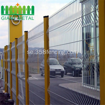 Korrosionsresistans Plast Garden Square Wire Mesh Fence